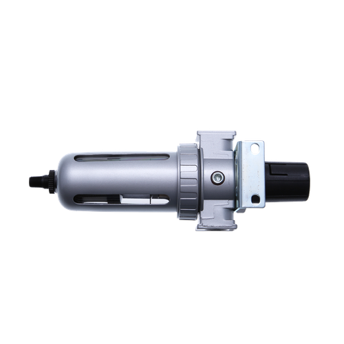 Фото товара "FR802A Фильтр-регулятор 1/4", 1750 л/мин, 5 мкм, автосброс конденсата"